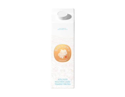 Sữa Tươi Thanh Trùng Nguyên Chất Creamery 900ml Mộc Châu ảnh 0
