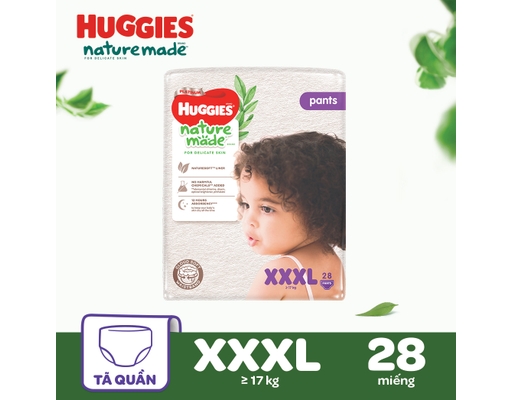 Tã Quần Nature Made Size XXXL 28 Miếng Huggies ảnh 0
