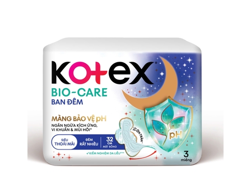 Băng Vệ Sinh Biocare Siêu Mỏng Cánh 32cm 3X48 Kotex ảnh 0