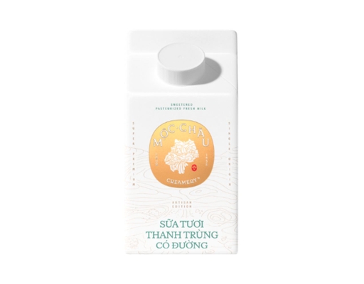Sữa Thanh Trùng Có Đường Creamery 450ml Mộc Châu ảnh 0