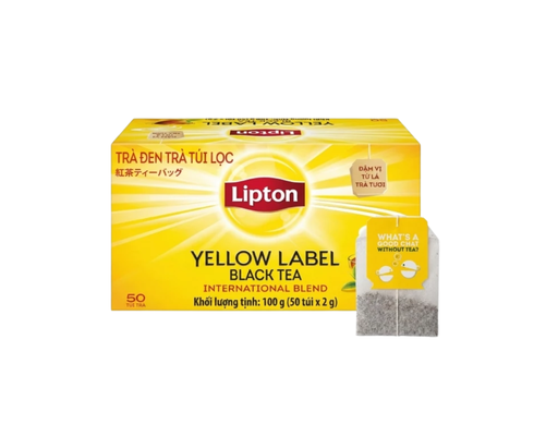 Trà Túi Lọc Yellow Label Nhật Bản 50x2g Lipton ảnh 0