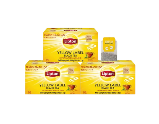 Trà Túi Lọc Yellow Label Nhật Bản 50x2g Lipton ảnh 1