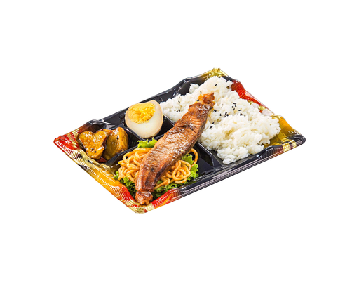 Bento Cá Hồi Nướng Teriyaki 370g AEON DELICA ảnh 0