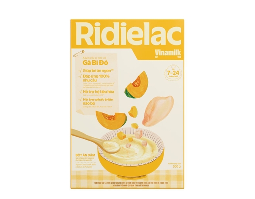 Bột Ăn Dặm Gà Rau Củ 200g RiDielac Gold ảnh 0