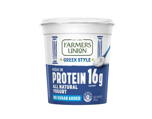 Sữa Chua Protein Cao Kiểu Hy Lạp Greek 500g Farmers Union ảnh 0