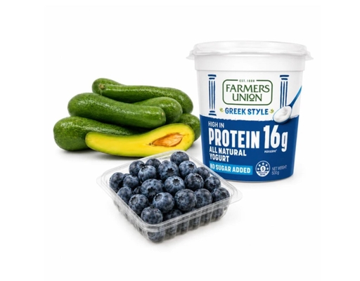 Sữa Chua Protein Cao Kiểu Hy Lạp Greek 500g Farmers Union ảnh 2