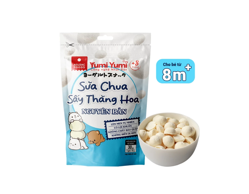 Sữa Chua Sấy Thăng Hoa Vị Nguyên Bản 3 x 10g Asuzac Foods ảnh 0