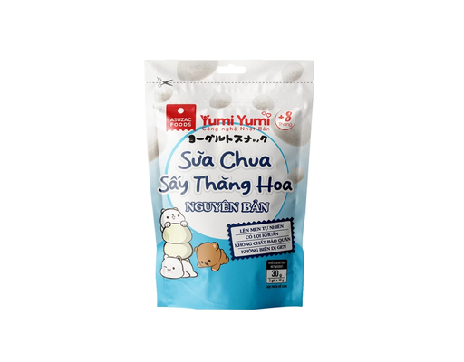 Sữa Chua Sấy Thăng Hoa Vị Nguyên Bản 3 x 10g Asuzac Foods ảnh 1