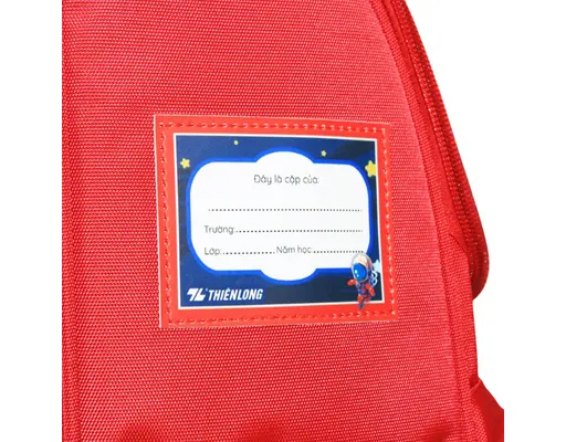 Cặp Chống Gù BP-016 Màu Đỏ BTS C1 Thiên Long ảnh 7