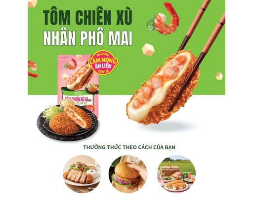 Tôm Chiên Xù Nhân Phô Mai 180g Pulmuone ảnh 2