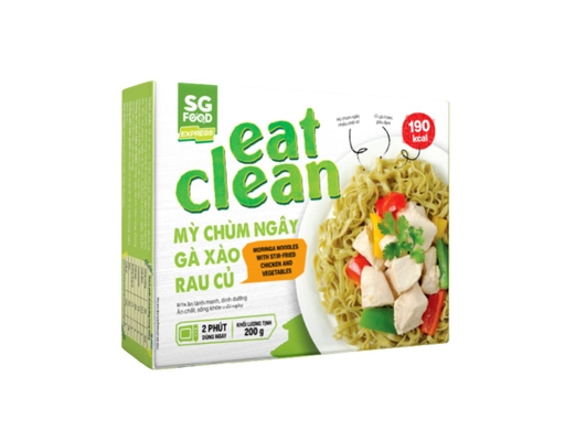 Mỳ Chùm Ngây Gà Xào Rau Củ 200g SG Foods ảnh 0