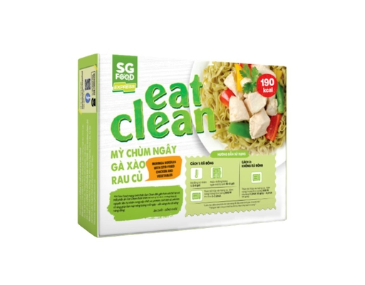 Mỳ Chùm Ngây Gà Xào Rau Củ 200g SG Foods ảnh 1