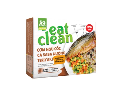Cơm Ngũ Cốc Cá Saba Nướng Teriyaki s 200g SG Foods ảnh 0