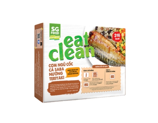 Cơm Ngũ Cốc Cá Saba Nướng Teriyaki s 200g SG Foods ảnh 1