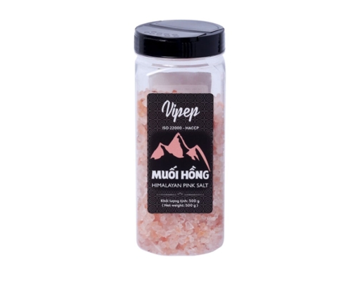 Muối Hồng Himalayan Dạng Hạt 500g Vipep ảnh 0