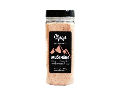 Muối Hồng Himalayan Dạng Xay Nhuyễn 500g Vipep ảnh 0