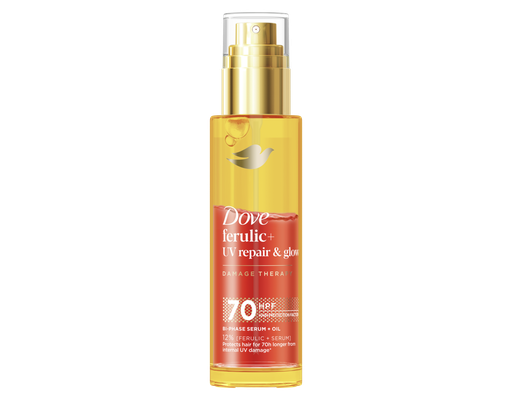 Serum+Oil Ferulic+ Uv Repair & Glow 77ml Dove ảnh 0
