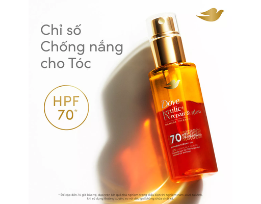 Serum+Oil Ferulic+ Uv Repair & Glow 77ml Dove ảnh 1
