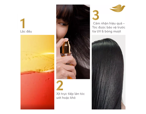 Serum+Oil Ferulic+ Uv Repair & Glow 77ml Dove ảnh 4