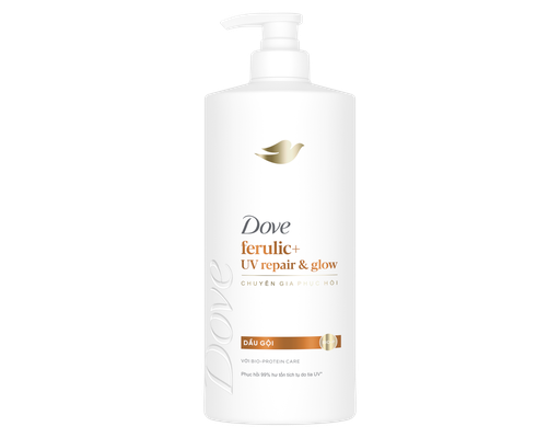 Dầu Gội Ferulic+ Uv Repair & Glow 600g Dove ảnh 1