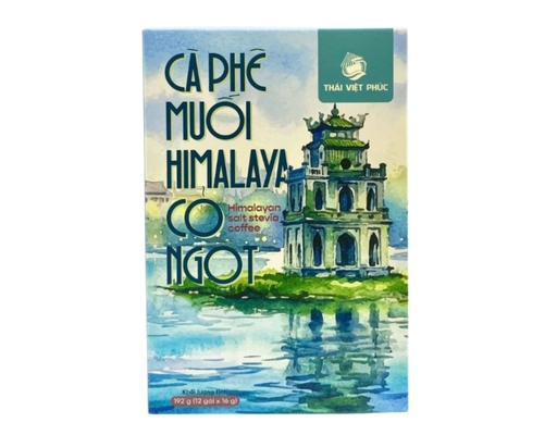 Cà Phê Muối Himalaya Cỏ Ngọt Thái Việt Phúc 12X16g TVP ảnh 0