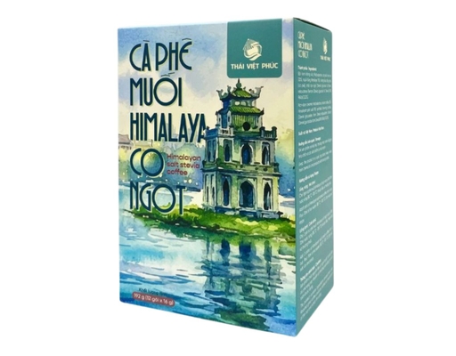 Cà Phê Muối Himalaya Cỏ Ngọt Thái Việt Phúc 12X16g TVP ảnh 1