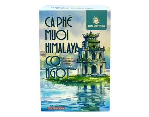 Cà Phê Muối Himalaya Cỏ Ngọt Thái Việt Phúc 12X16g TVP ảnh 2