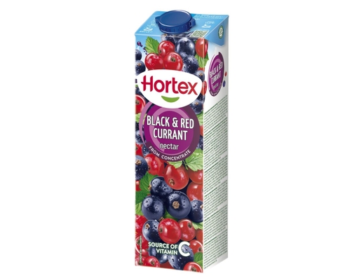 Nước Ép Quả Lý Đen & Lý Đỏ Hortex 1L Hortex ảnh 0