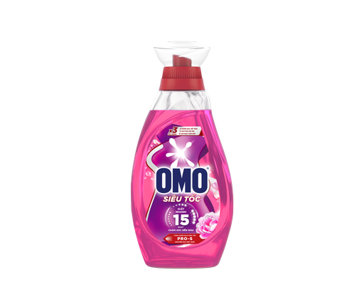 Nước Giặt Siêu Tốc Chăm Sóc Bền Màu Chai 1.2Kg Omo ảnh 0