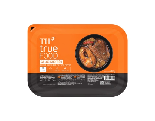 Cá Lóc Kho Tiêu 200g Th True Food ảnh 0