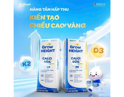 Lốc 4 Hộp Sữa Dinh Dưỡng Pha Sẵn Nuvi Grow 110ml Nuvi Grow ảnh 2