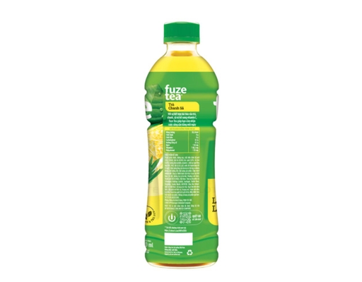 Trà Chanh Với Sả 450ml Fuze ảnh 1