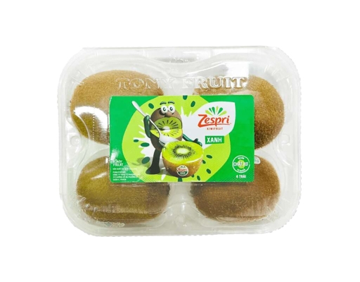 Kiwi Xanh New Zealand Chín Ngọt Hộp 4 Trái AVN ảnh 0