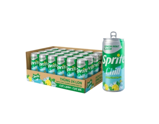Thùng 24 Nước Giải Khát Hương Chanh Bạc Hà 320ml Sprite ảnh 0