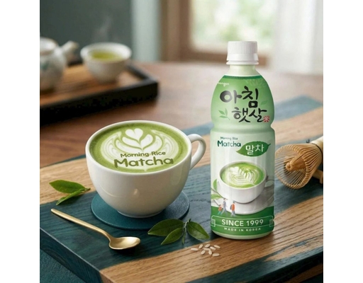 Nước Gạo Buổi Sáng Vị Matcha 500ml Woongjin ảnh 2