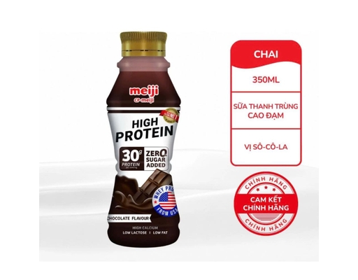 Sữa Whey Đạm Cao Béo Thấp Vị Socola 350ml Meiji ảnh 1