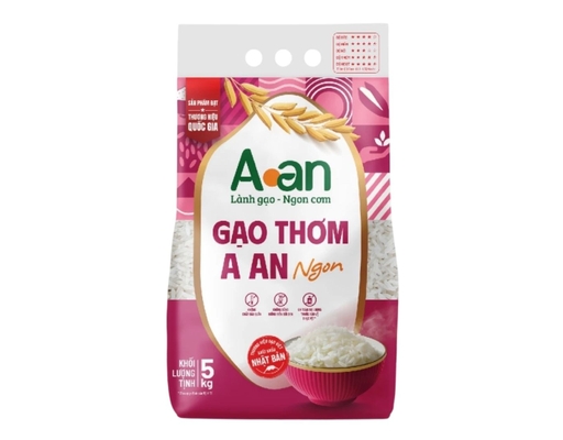 Gạo Thơm Ngon Túi 5kg A An ảnh 0