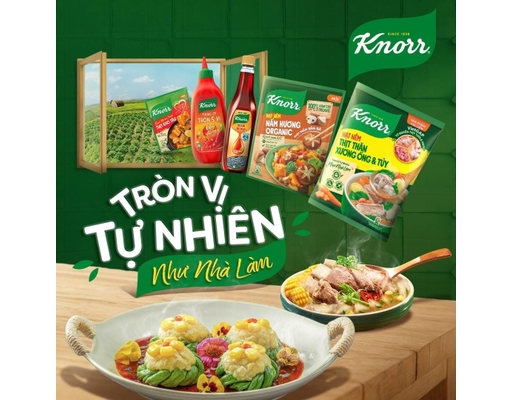 Hạt Nêm 900g Thịt Xương Tủy + Đường 300g Knorr ảnh 1