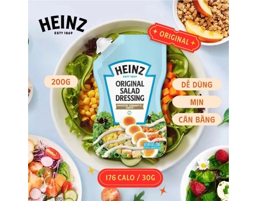Sốt Salad Dressing Truyền Thống 200g Heinz ảnh 2