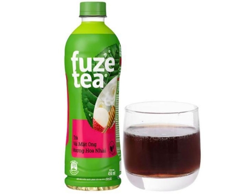 Trà Vải Nhài Mật Ong 450ml Fuzetea ảnh 1