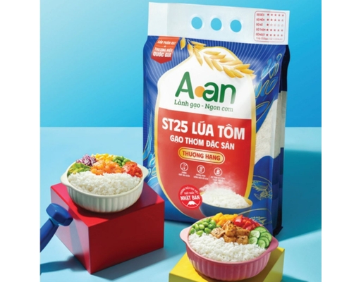 Gạo ST25 Lúa Tôm Thượng Hạng 5Kg A An ảnh 2