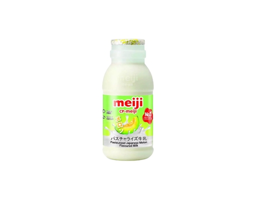 Sữa Tươi Thanh Trùng Vị Dưa Lưới 200ml Meiji ảnh 0