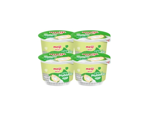 Lốc 4 Hộp Sữa Chua Ăn Vị Thạch Dừa 4 x 90g Meiji ảnh 0