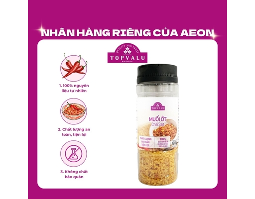 Muối Ớt 120g TOPVALU ảnh 0