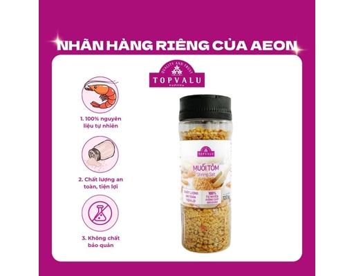 Muối Tôm 120g TOPVALU ảnh 0