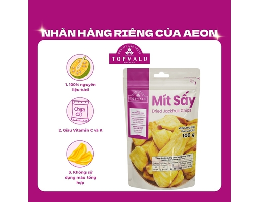 Mít Sấy 100g TOPVALU ảnh 0