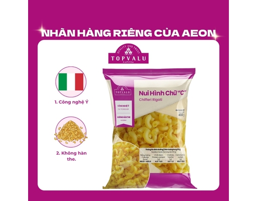 Nui Hình Chữ C 400g TOPVALU ảnh 0