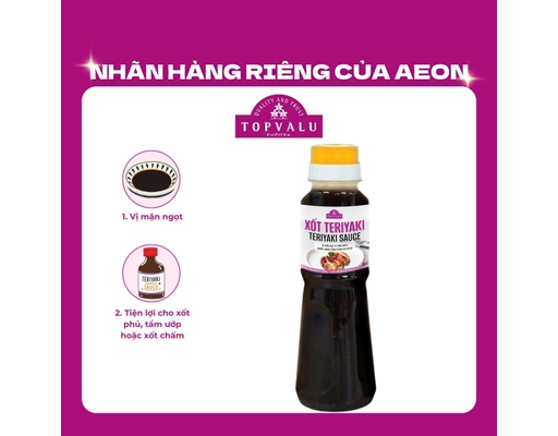 Xốt Teriyaki 220g TOPVALU ảnh 0