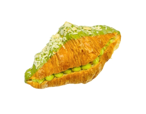 Croissant Kem Trà Xanh 125g AEON BAKERY ảnh 0