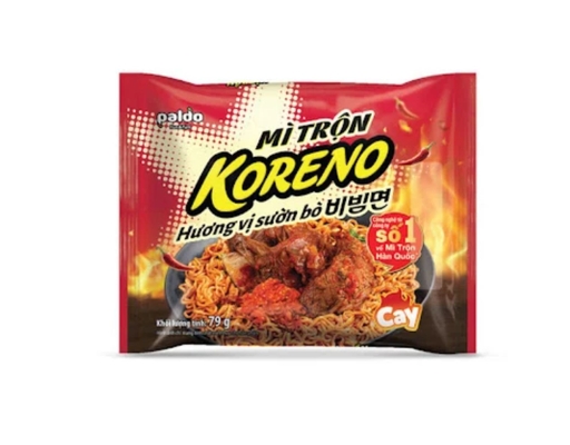 Mì Trộn Hương Vị Sườn Bò Cay 79g Koreno ảnh 0
